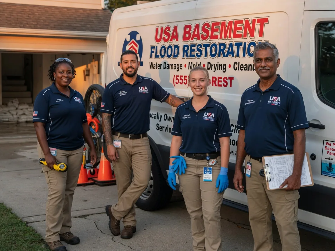 Basement Flood Cleanup company in Addis, LA