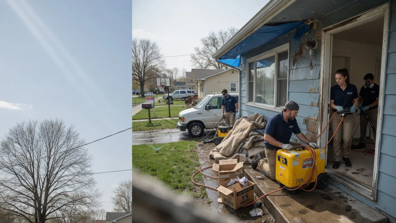 Basement Flood Cleanup in Addis, LA near me